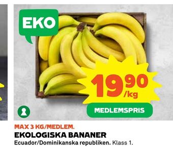 Ekologiska bananer