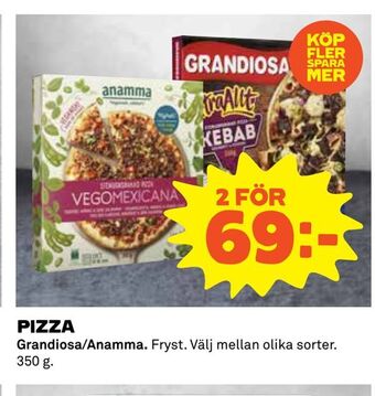 Coop Konsum Pizza erbjuda