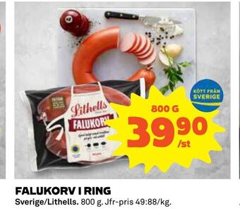 Coop Daglivs Falukorv i ring erbjuda