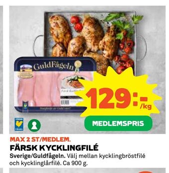 Coop Daglivs Färsk kycklingfilé erbjuda