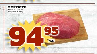 Din Mat Rostbiff erbjuda