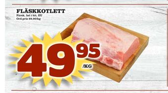 Din Mat Fläskkotlett erbjuda