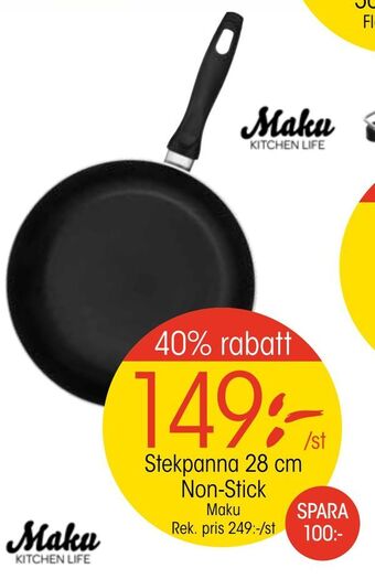 EKO Stekpanna 28 cm non-stick erbjuda