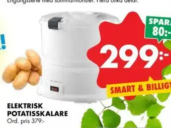 Elektrisk Potatisskalare pris. 379