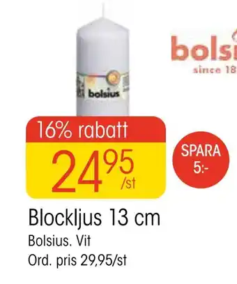 Blockljus 13 cm