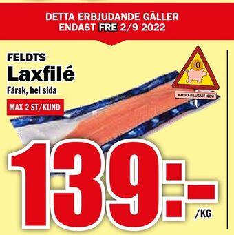 Matdax Laxfilé erbjuda