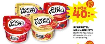 Risifrutti/ mannafrutti