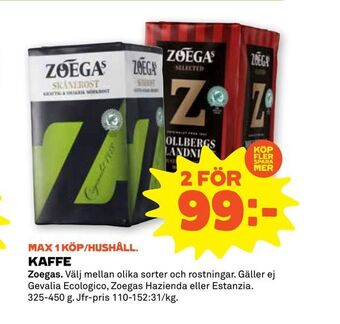 Stora Coop Kaffe erbjuda