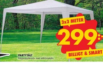 ÖoB Partytält erbjuda