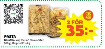 Stora Coop Pasta erbjuda