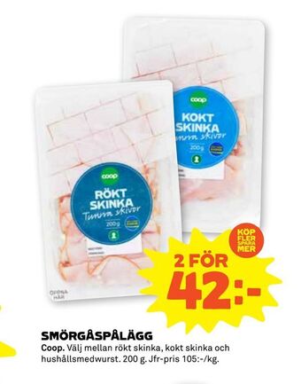 Stora Coop Smörgåspålägg erbjuda