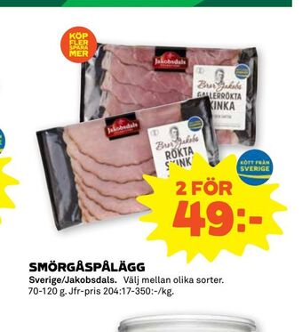 Stora Coop Smörgåspålägg erbjuda