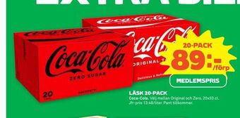Coop Forum Läsk 20-pack erbjuda
