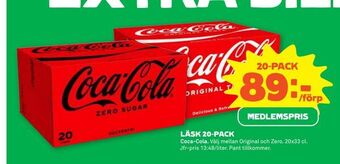 Stora Coop Läsk 20-pack erbjuda