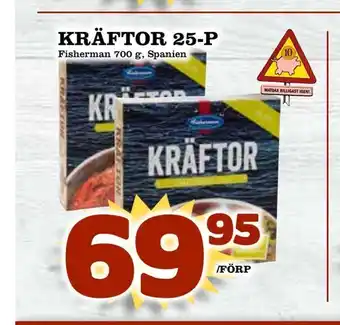 Matdax Kräftor 25-p erbjuda