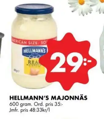 hellmann's Majonnäs 600 gram