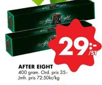 ÖoB After Eight 400 gram erbjuda