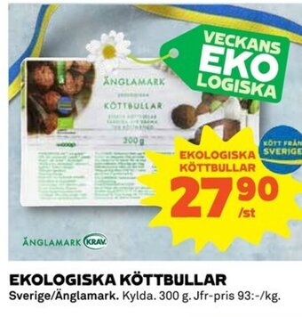 Coop Ekologiska KÖttbullar erbjuda