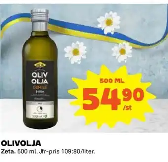 Coop Olivolja Zeta erbjuda