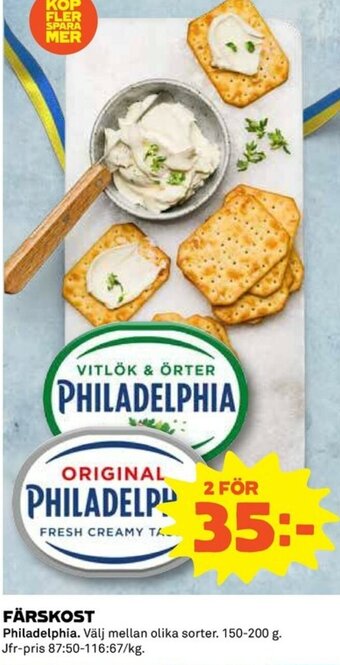 Coop FÄrsköst Philadelphia erbjuda