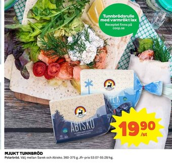 Coop Mjukt Tunnbröd erbjuda