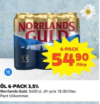 Coop Öl 6-pack 3,5% erbjuda