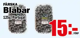 Matdax Blåbär FÄrska 125g erbjuda
