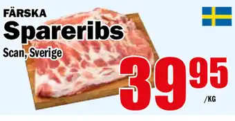 Spareribs Scan, Sverige