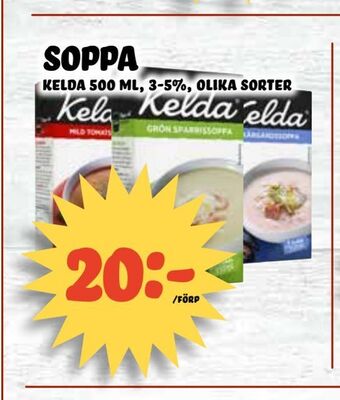 Nelins Soppa erbjuda