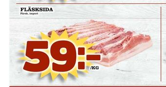 Prisma Mat Fläsksida erbjuda