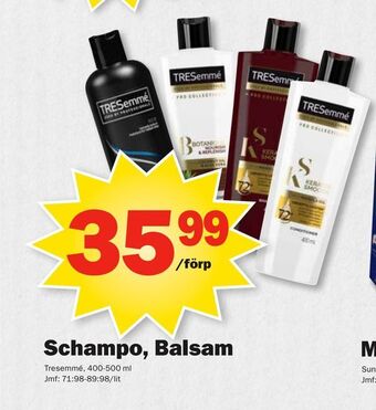 Pekås Schampo, balsam erbjuda
