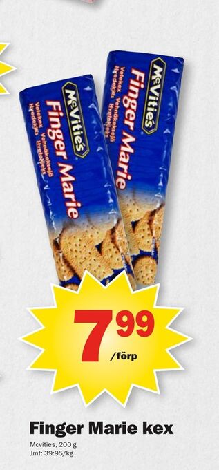 Finger marie kex