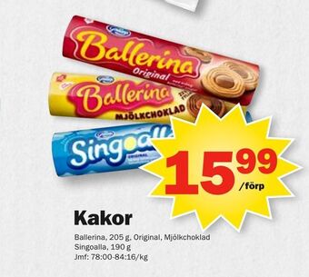 Pekås Kakor erbjuda