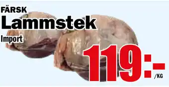 Matdax Lammstek Import erbjuda