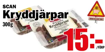 Kryddjärpar 300g