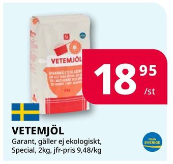 Tempo Vetemjöl erbjuda