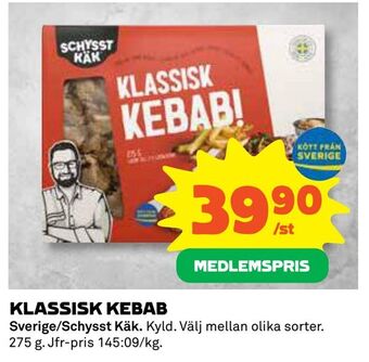 Coop Klassisk kebab erbjuda