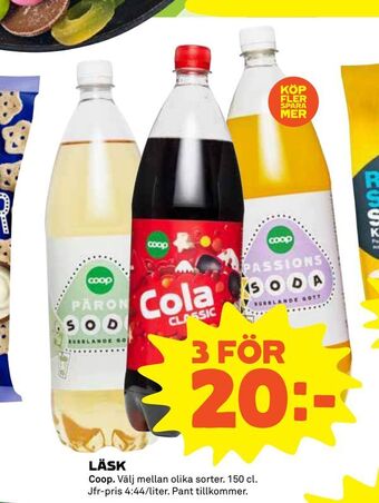 Coop Läsk erbjuda