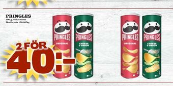 Nya Pulsen Pringles erbjuda
