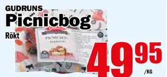 Matdax Picnicbog Rökt erbjuda