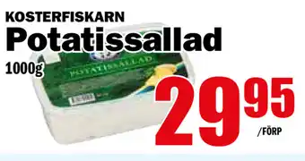 Potatissallad Kosterfiskarn 1000g