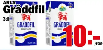 Matdax Gräddfil Arla 3dl erbjuda