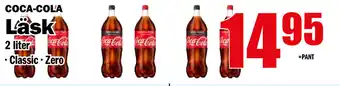 Matdax Läsk Coca-Cola 2 liter erbjuda