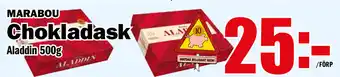 Matdax Chokladask Aladdin 500g erbjuda
