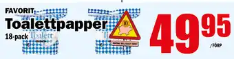 Matdax Toalettpapper 18-pack erbjuda