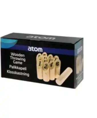 Atom utomhusspel klosskastning