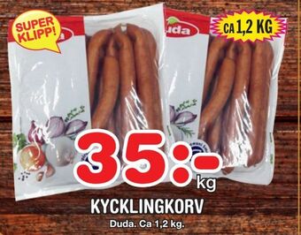 Nya Pulsen Kycklingkorv erbjuda