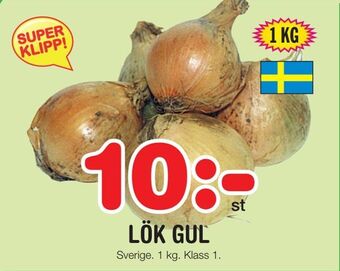Nya Pulsen Lök gul erbjuda
