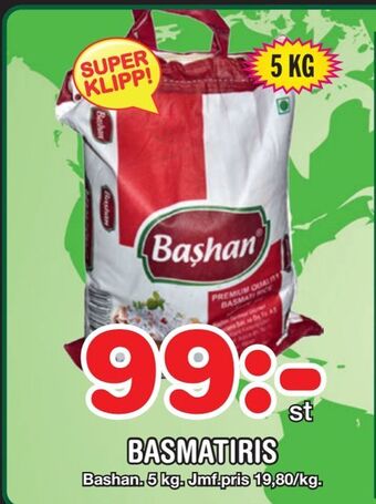 Nya Pulsen Basmatiris erbjuda