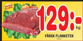 Nya Pulsen Färsk flankstek erbjuda